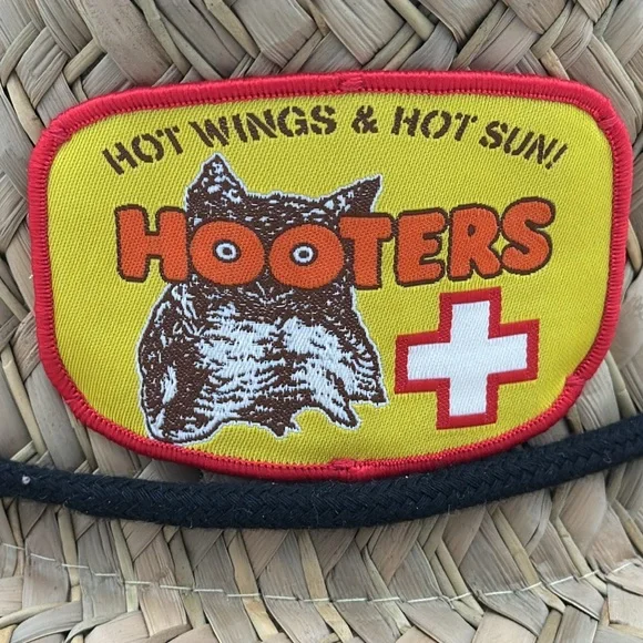 Hooters‎ Beach Lifeguard Straw Hat NWT RARE